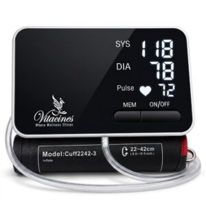 Vitacines Digital Arm Blood Pressure Monitor